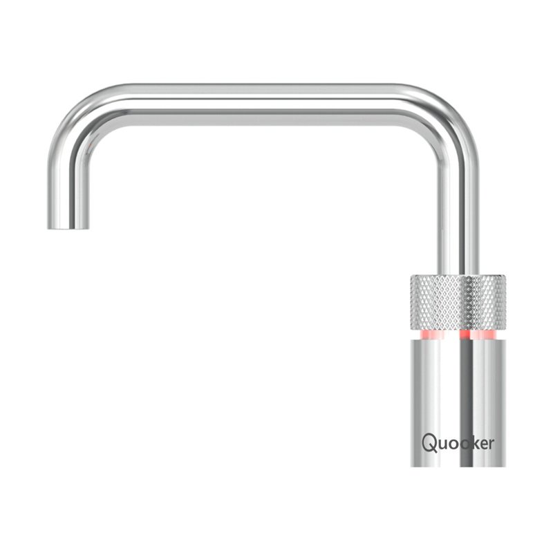 Quooker Nordic Square single boiling-water tap in chrome